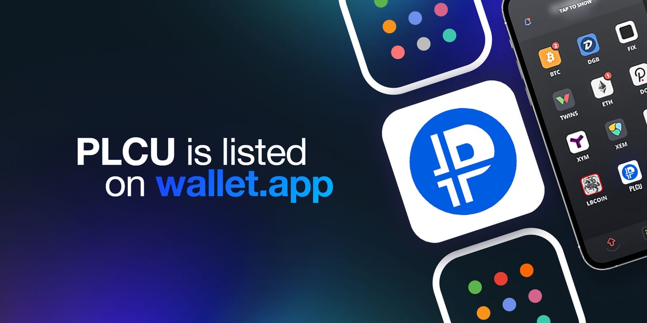 PLCU Coin on Wallet.app - Crypto Made Easy